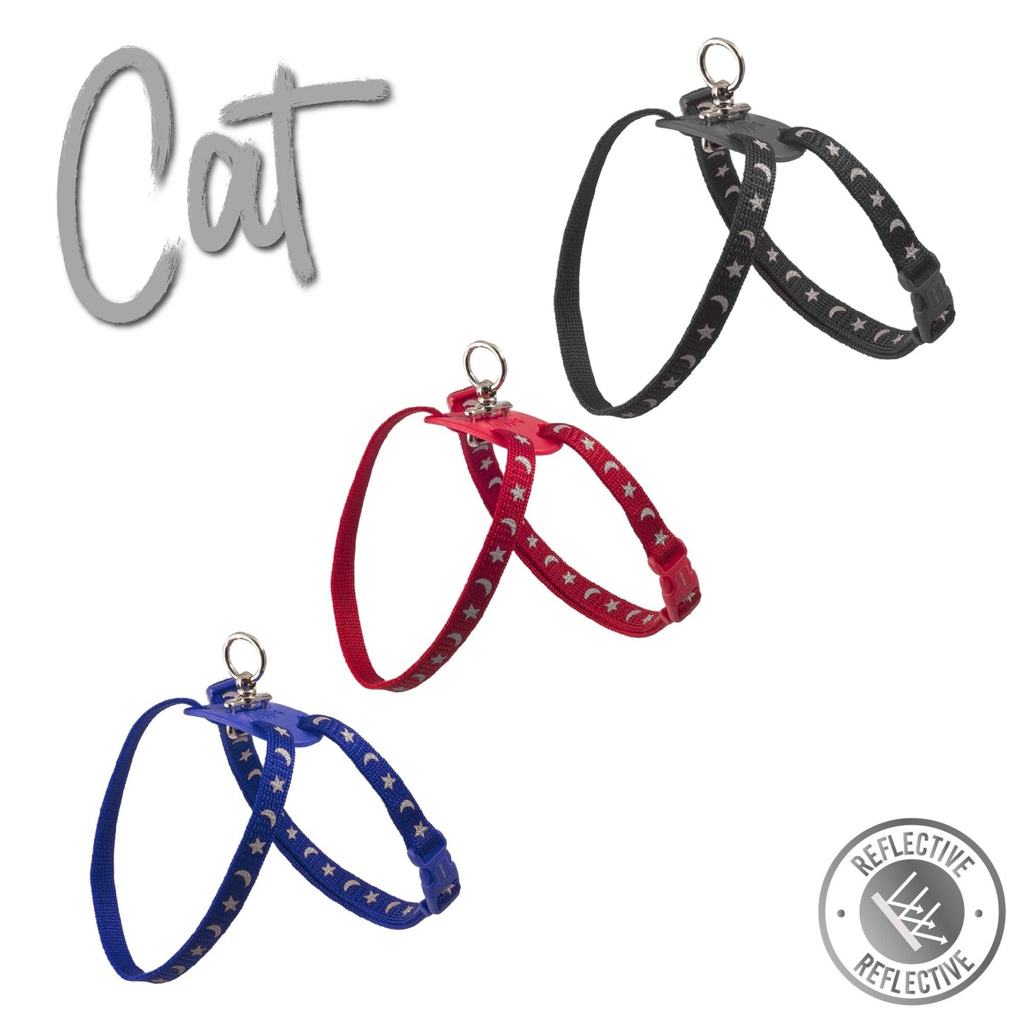 Ancol Figure 8 Cat Harness Blue