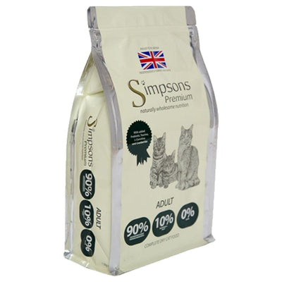 Simpsons Cat 90/10 Meat & Fish 1.5kg - Ormskirk Pets