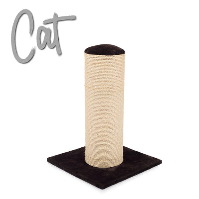 Ancol Fat Boy Scratch Post Choc/Cream