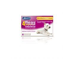 Johnson's 4fleas Small Dog Tabs 6tabs - Ormskirk Pets