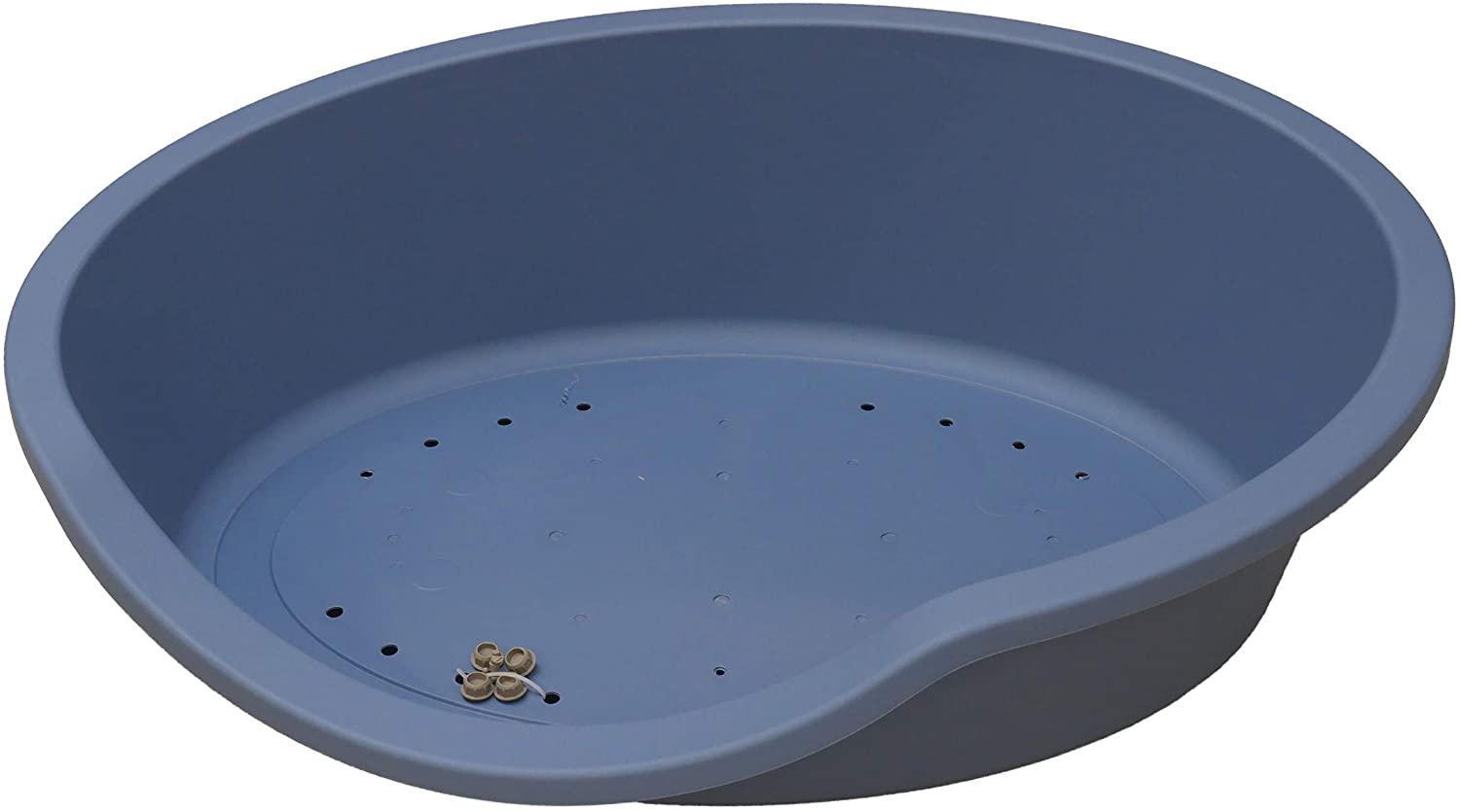 Rosewood Eco Line Plastic Pet Bed Slate Blue - Ormskirk Pets