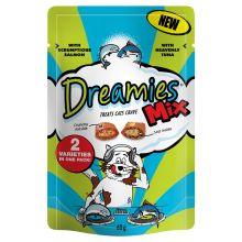 Dreamies Mix Cat Treats with Scrumptious Salmon & Heavenly Tuna 60g 60g - Ormskirk Pets