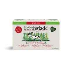 Forthglade Christmas Adult Variety 12 pack (Turkey, Lamb, Beef) - 395G - Ormskirk Pets