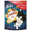 Felix Crispies Cat Treat Beef and Chicken 180G