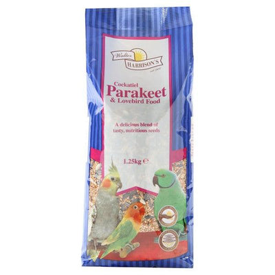 Harrisons Cockatiel Parakeet and Lovebird 1.25kg - Ormskirk Pets