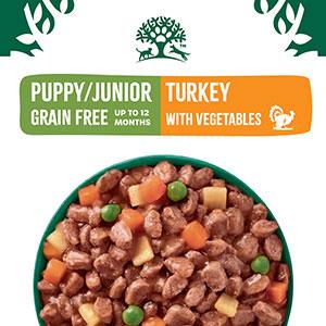 James Wellbeloved Grain Free Puppy Wet Dog Food Turkey Gravy Pouch 12 x 90g - Ormskirk Pets