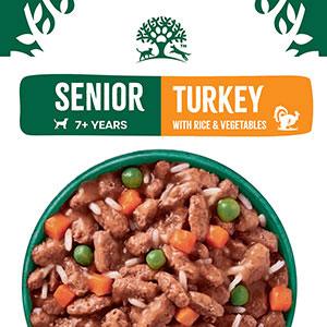 James Wellbeloved Senior Wet Dog Food Turkey and Rice in Gravy Pouch 12 x 90g - Ormskirk Pets