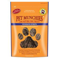 Pet Munchies Venison Strips 75g - Ormskirk Pets