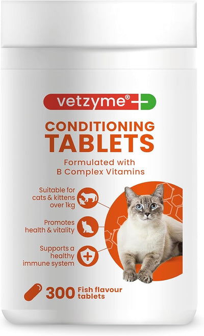 Kitzyme Conditioning Tablets Cats 300s