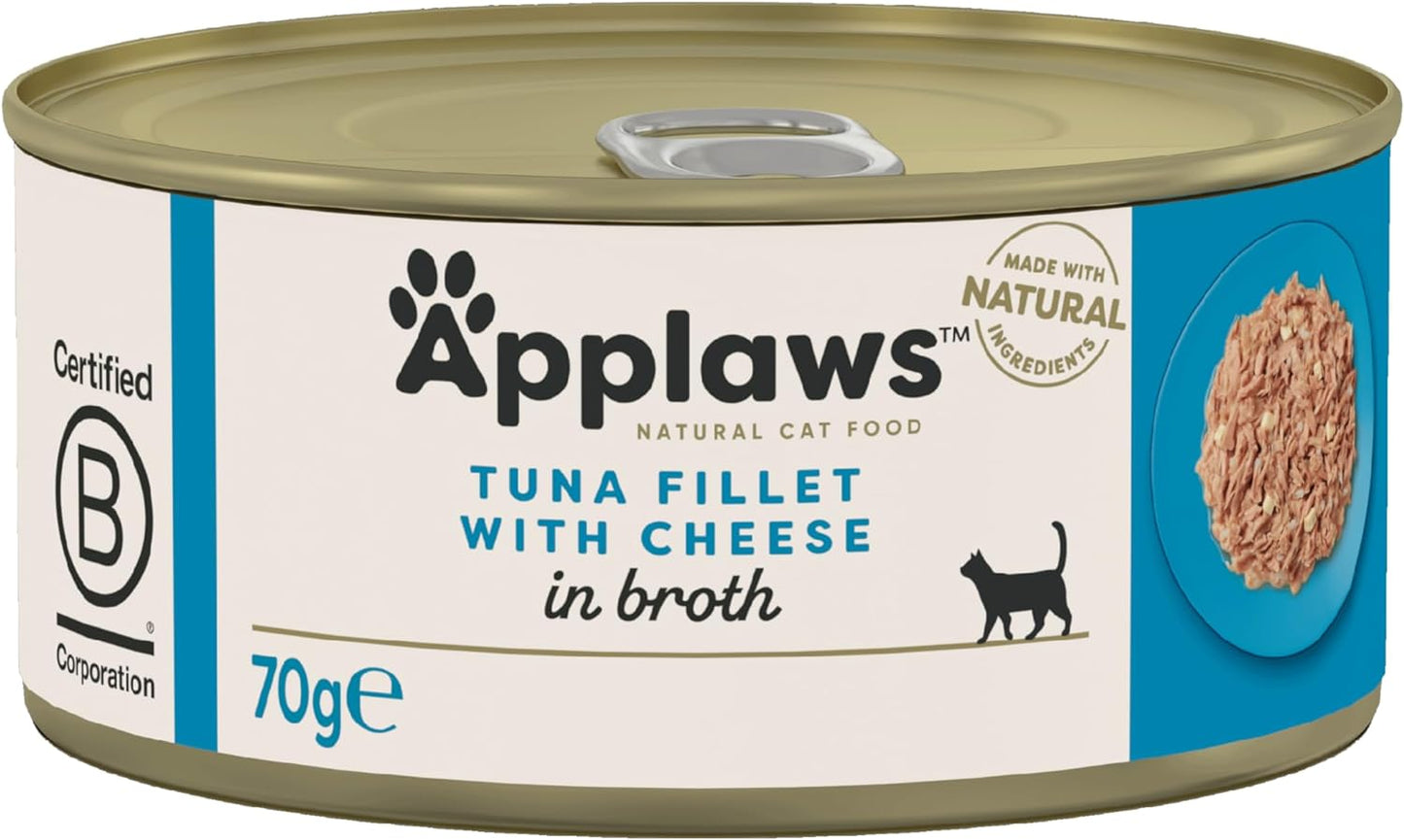 Applaws Cat Tuna & Cheese 70g x 24