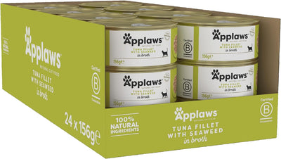 Applaws Cat Tuna & Seaweed 156g x 24