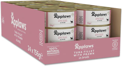 Applaws Cat Tuna & Prawn 156g x 24