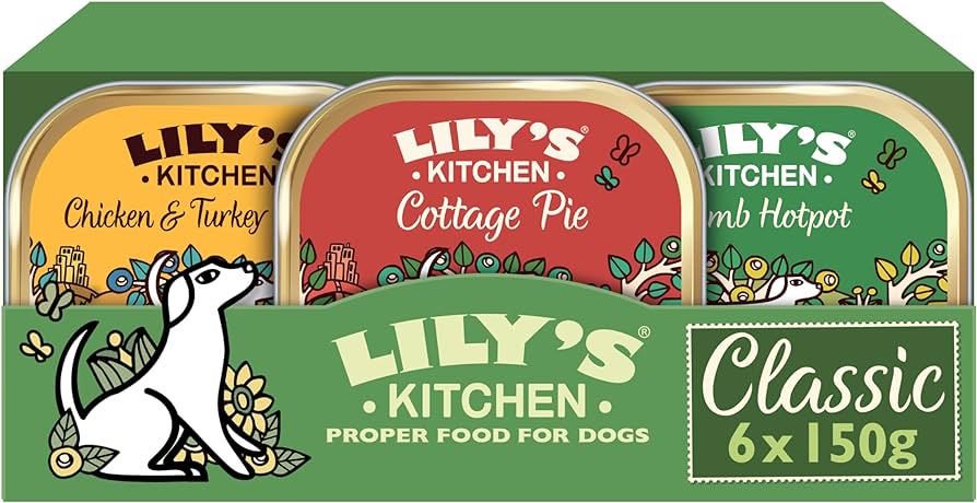 Lily's Kitchen Classic Dinners Trays Multipack 6pack x 150g