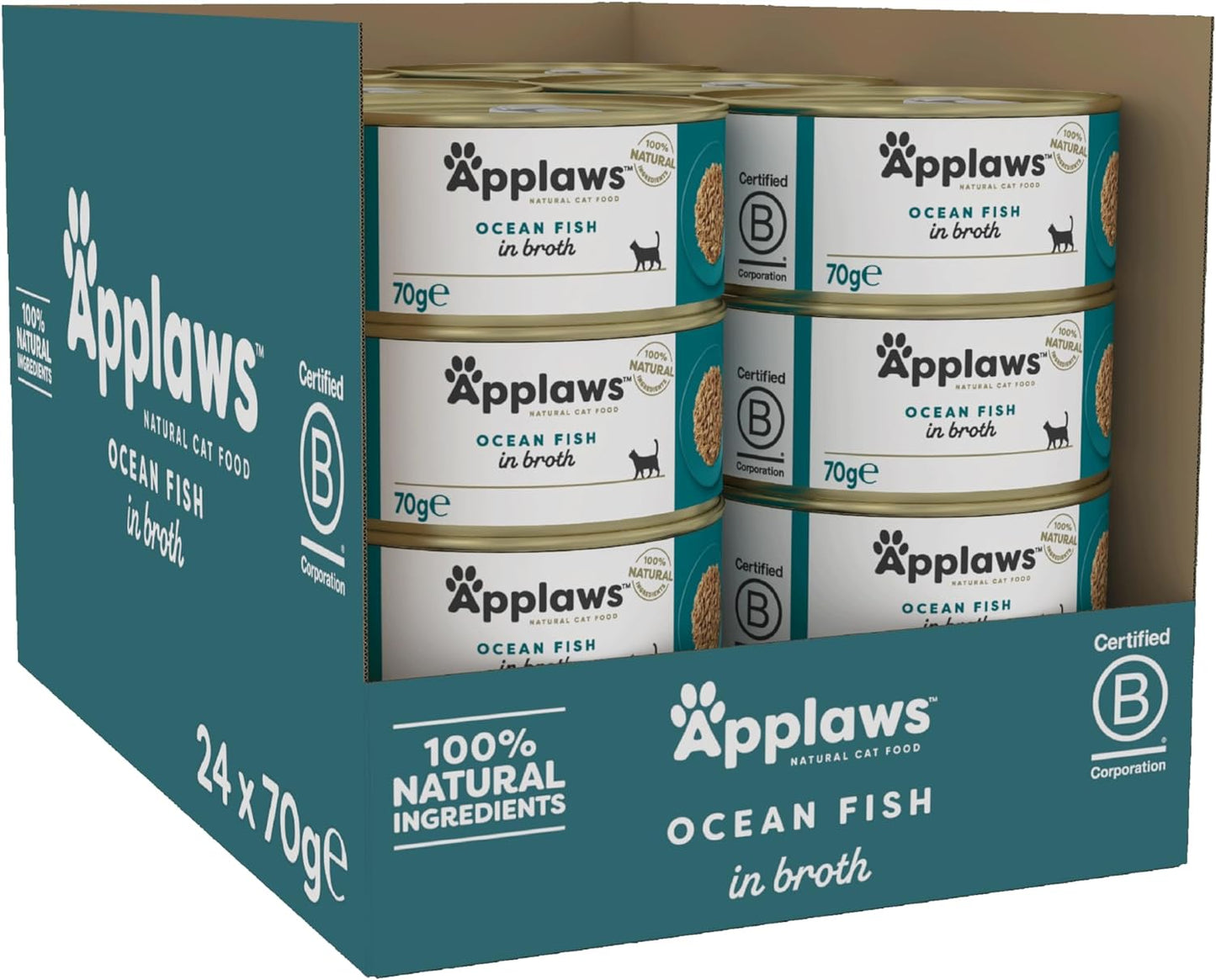 Applaws Cat Ocean Fish 70g x 24