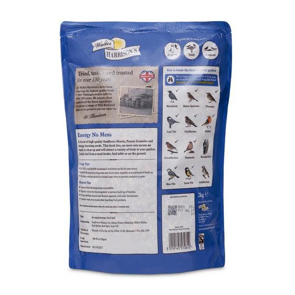 Harrisons Energy No Mess 2kg Pouch - Ormskirk Pets