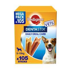 Pedigree Dentastix Daily Adult Small Dog Treats 105stk - Ormskirk Pets