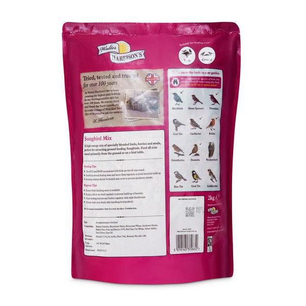 Harrisons Songbird Mix 2kg Pouch - Ormskirk Pets