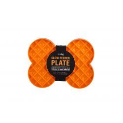 Slow Feeder Plate Orange - Ormskirk Pets