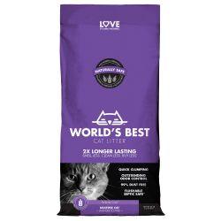 Worlds Best Cat Litter 28lb Lavender Scented (12.7kg) 28lb - Ormskirk Pets