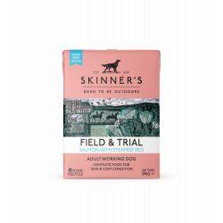 Skinners Field & Trial Salmon with Steamed Veg, 390g x 18 - Ormskirk Pets