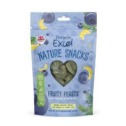 Burgess Excel Fruity Feasts Banana Blueberry, 60g - Ormskirk Pets