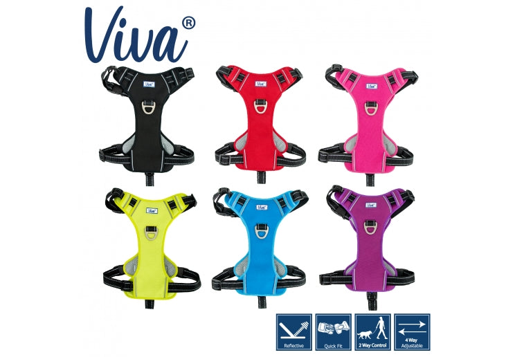 Ancol Viva Travel Harness Black