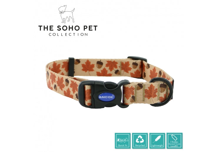 Ancol Maple Leaf Patterned Collar