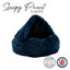 Ancol Plush Cove Bed Navy