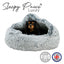 Ancol Plush Cove Bed Slate Grey