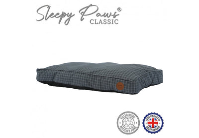 Ancol Blue Check Mattress 100 x 70cm