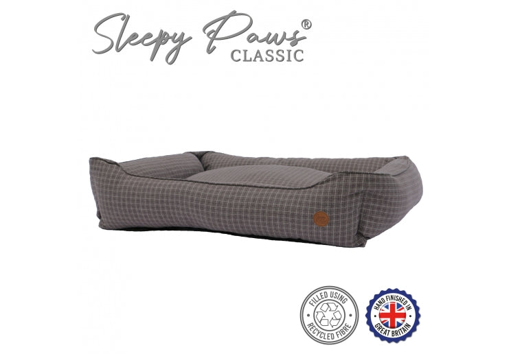 Ancol Grey Check Bed