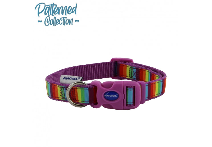 Ancol Rainbow Collar Size