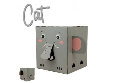 Ancol Elephant Catnip Scratcher Box