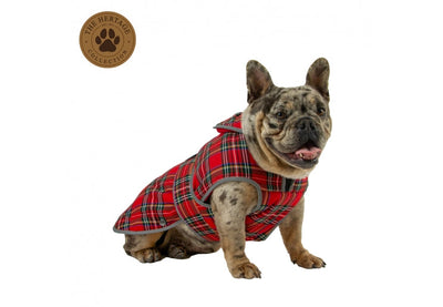 Ancol Heritage Red Tartan Dog Coat Dog Coat