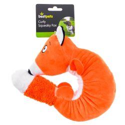 Bestpets Curly Squeaky Fox - Ormskirk Pets