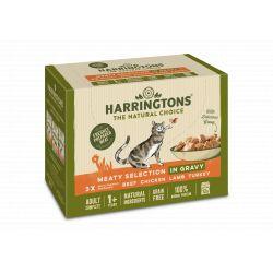 Harringtons Cat Meat Chunks in Gravy 12x85g - Ormskirk Pets