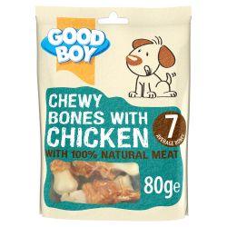 Good Boy Chewy Bones with Chicken 80g - Ormskirk Pets