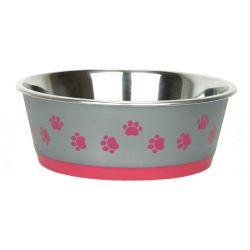 Classic Hybrid Stainless Steel Dish Pink 1500ml - Ormskirk Pets