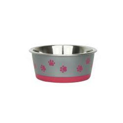 Classic Hybrid Stainless Steel Dish Pink 380ml - Ormskirk Pets