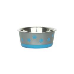 Classic Hybrid Stainless Steel Dish Blue 380ml - Ormskirk Pets