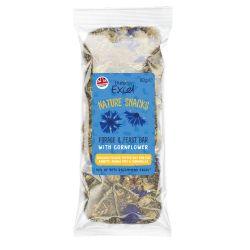 Burgess Excel Forage & Feast Hay Bar With Cornflower 60G - Ormskirk Pets