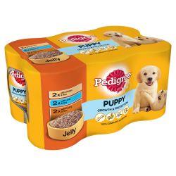 Pedigree Can in Jelly Puppy 6 Pack 400g - Ormskirk Pets