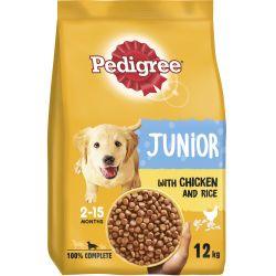 PEDIGREE Puppy Medium Dog Complete Dry with Chicken and Rice 12kg - Ormskirk Pets