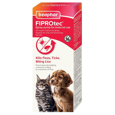 Beaphar FIPROtec Spray, 100ml - Ormskirk Pets