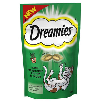 Dreamies Cat Treat Biscuits with Catnip 60g - Ormskirk Pets