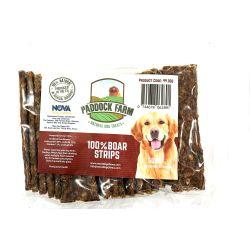 Paddock Farm 100% Wild Boar Strips 500G - Ormskirk Pets