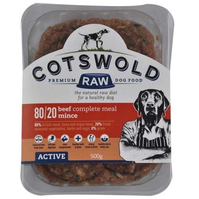 Cotswold Raw Active Mince Beef 500G