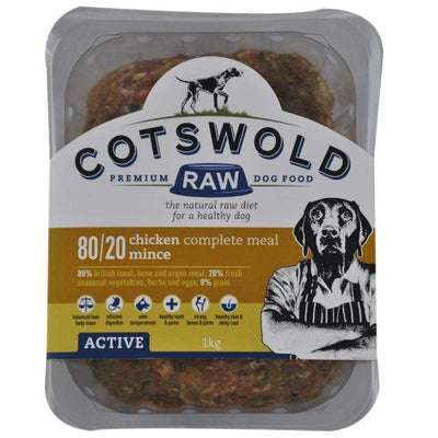 Cotswold Raw Active Mince Chicken 1KG