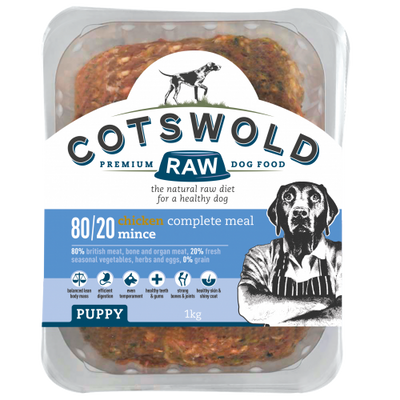 Cotswold Raw Puppy Mince Chicken 1KG