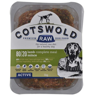 Cotswold Raw Active Mince Lamb 1KG